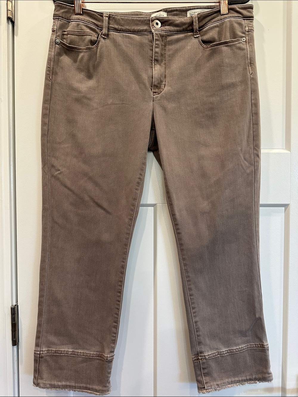 J. Jill Denim, Authentic Fit Slim Ankle, 12R